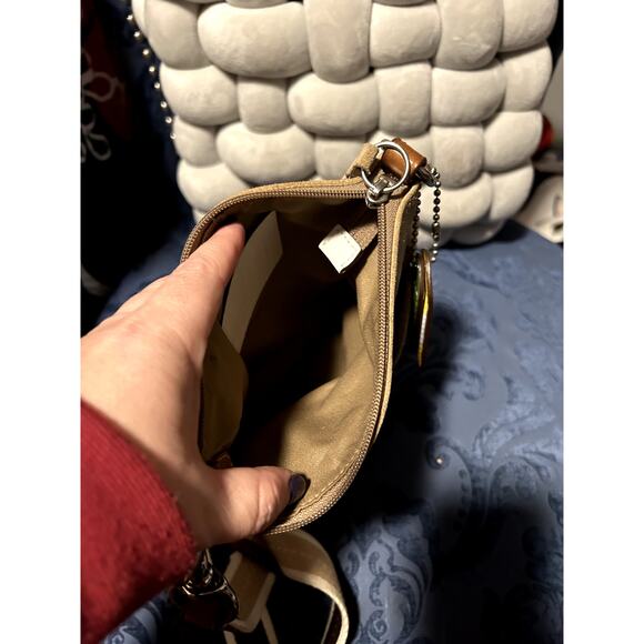 Coach Bohemian Patchwork Crossbody with Poppy Tags - Picture 9 of 10